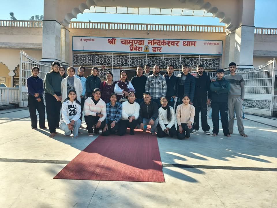 Education Tour Visit Chamunda Devi Temple