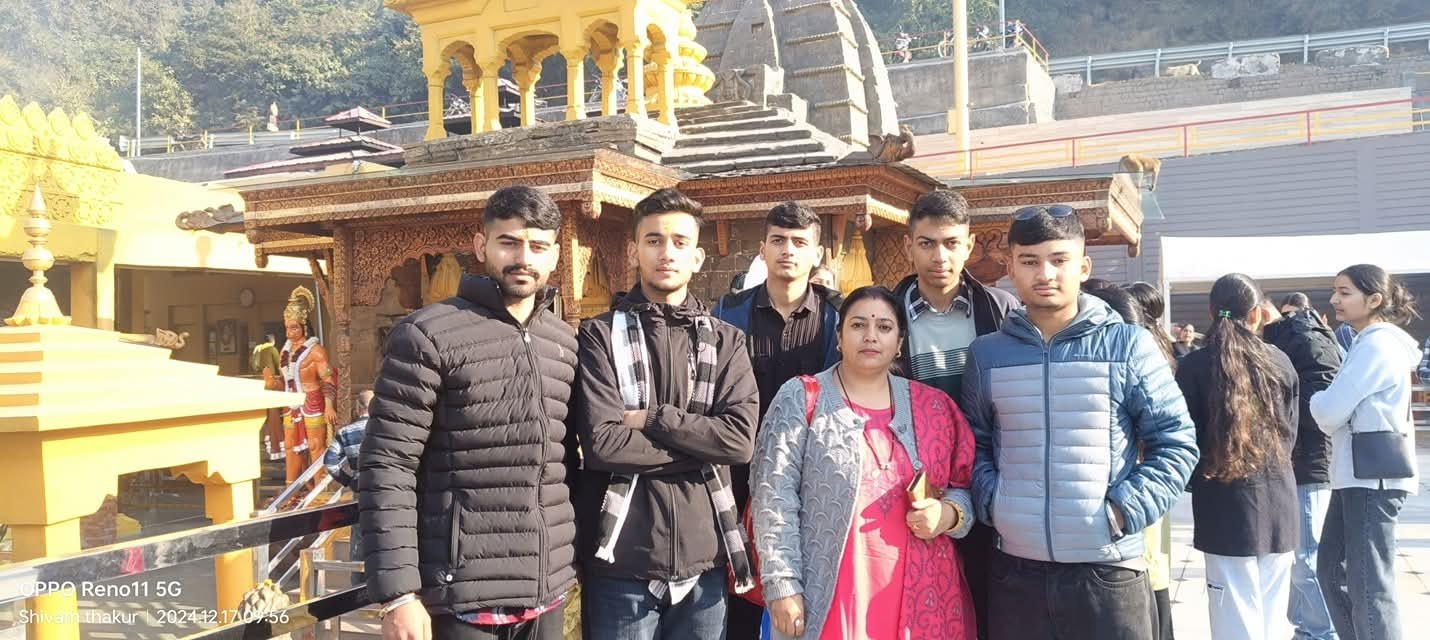 Education Tour Visit Bagla Mukhi Mandir Bankhandi